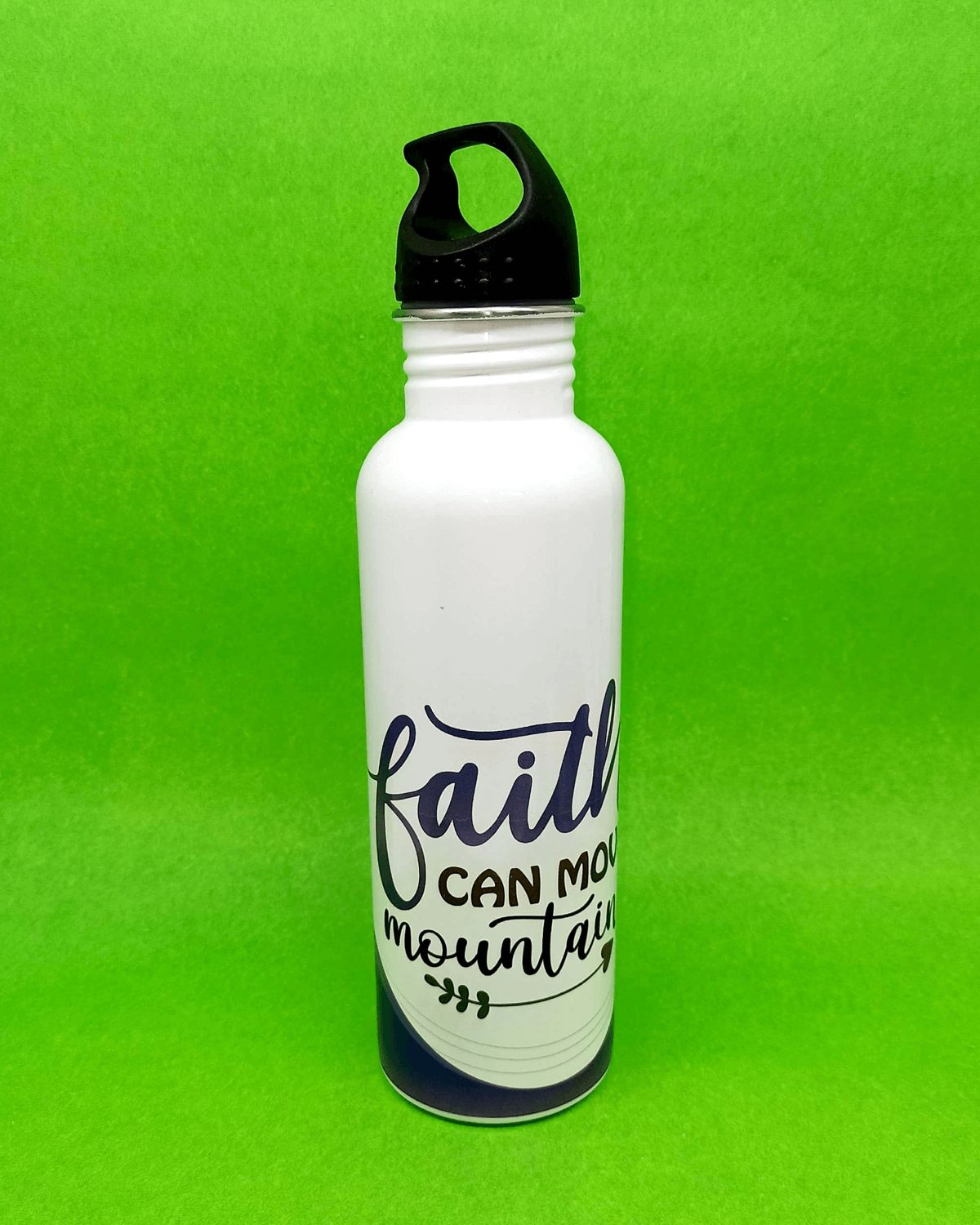 faith can move mountains Steel Bottle For Christian Gifts faith can move mountains Steel Bottle For Christian Gifts
