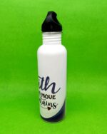 faith can move mountains Steel Bottle For Christian Gifts - Image 3