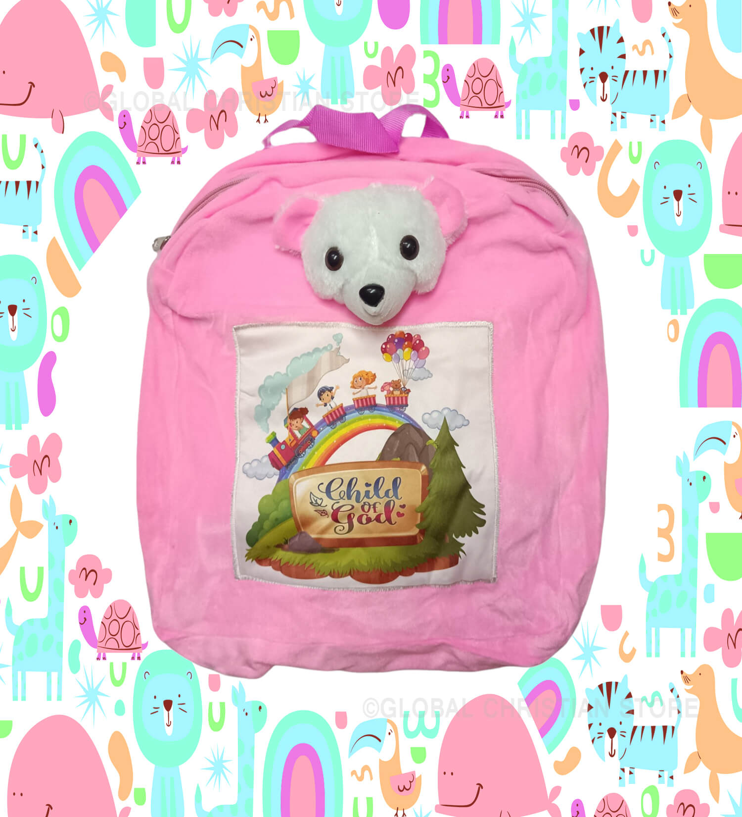 Child of God Christian Kids bag with Bible verse