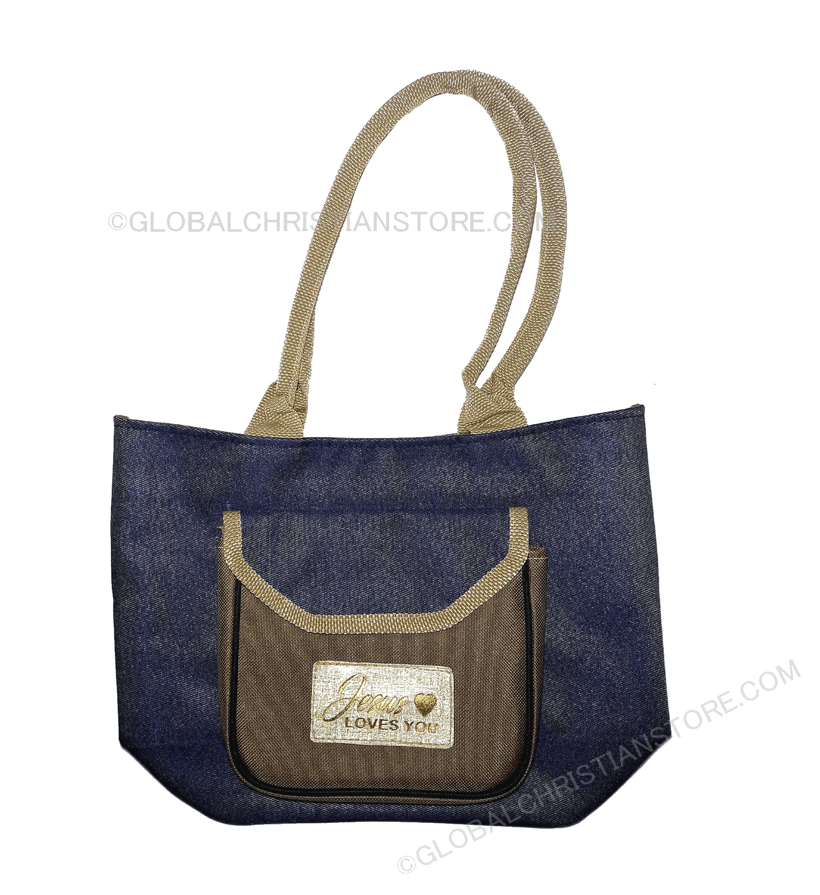 Christian Ladies bag light blue color Type 1