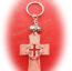 Cross with Inner Cut Acrylic Christain Keychain