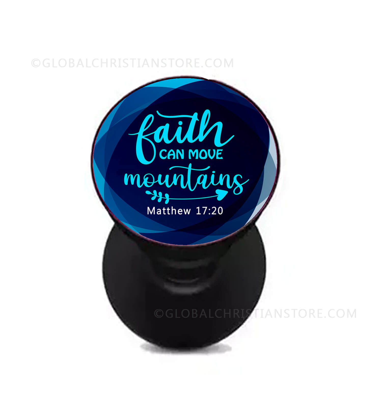 Faith can move mountains Christian Mobile Popsocket