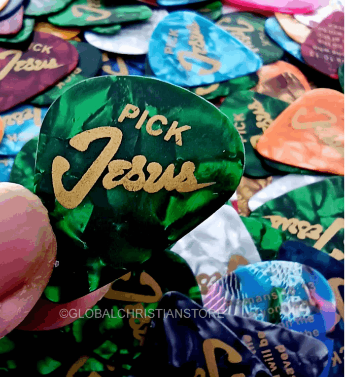 Christian Guitar picks | Guitar Picks with Bible verse - Image 3