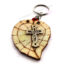 Jesus 3D cut Photo Christian Keychain