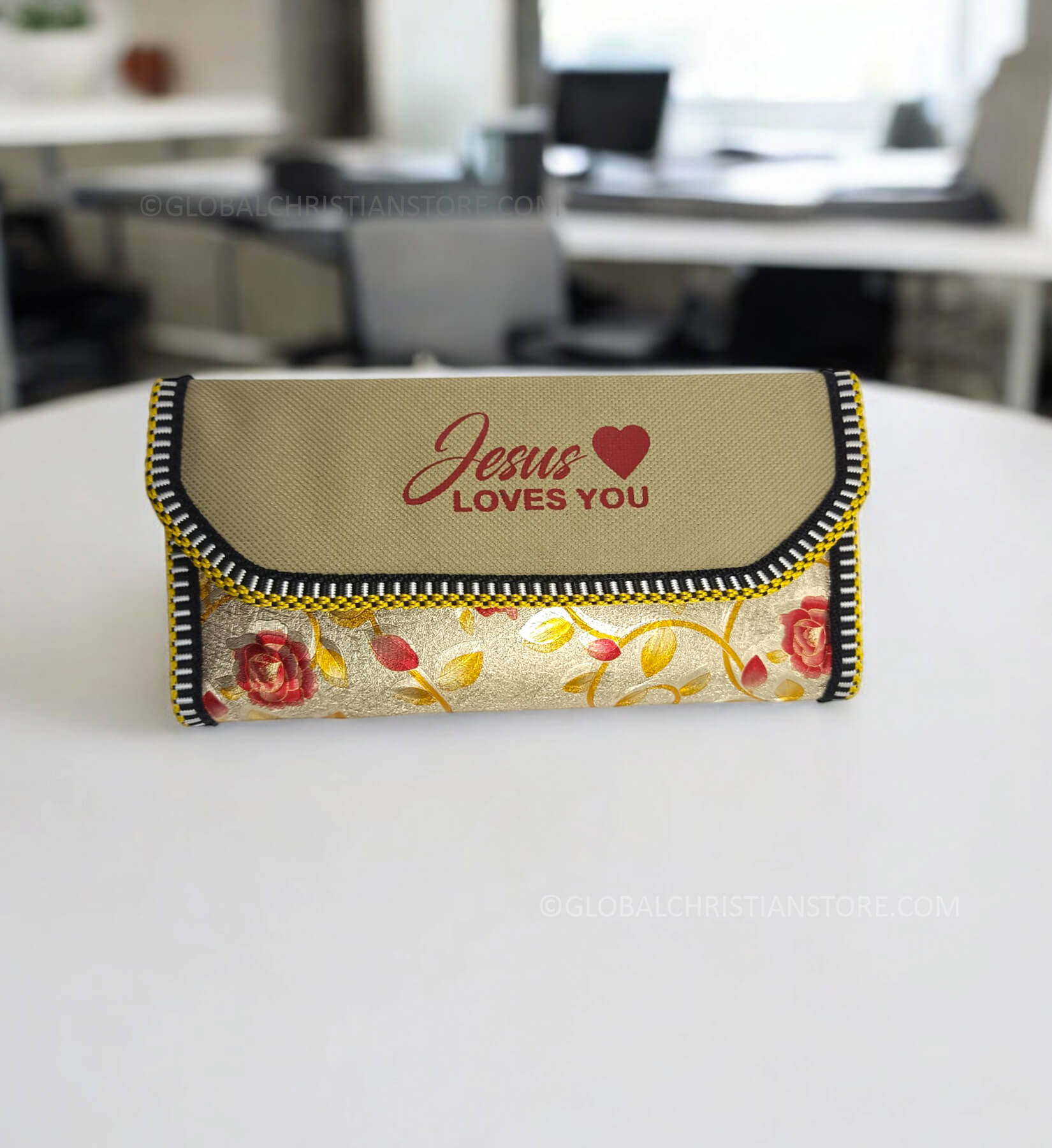 Jesus Loves you Ladies Foldable Wallet Jesus Loves you Ladies Foldable Wallet
