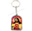 Jesus Photo Steel Keychain