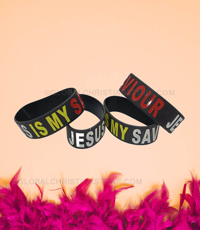 Jesus is my Saviour Christian Bracelet