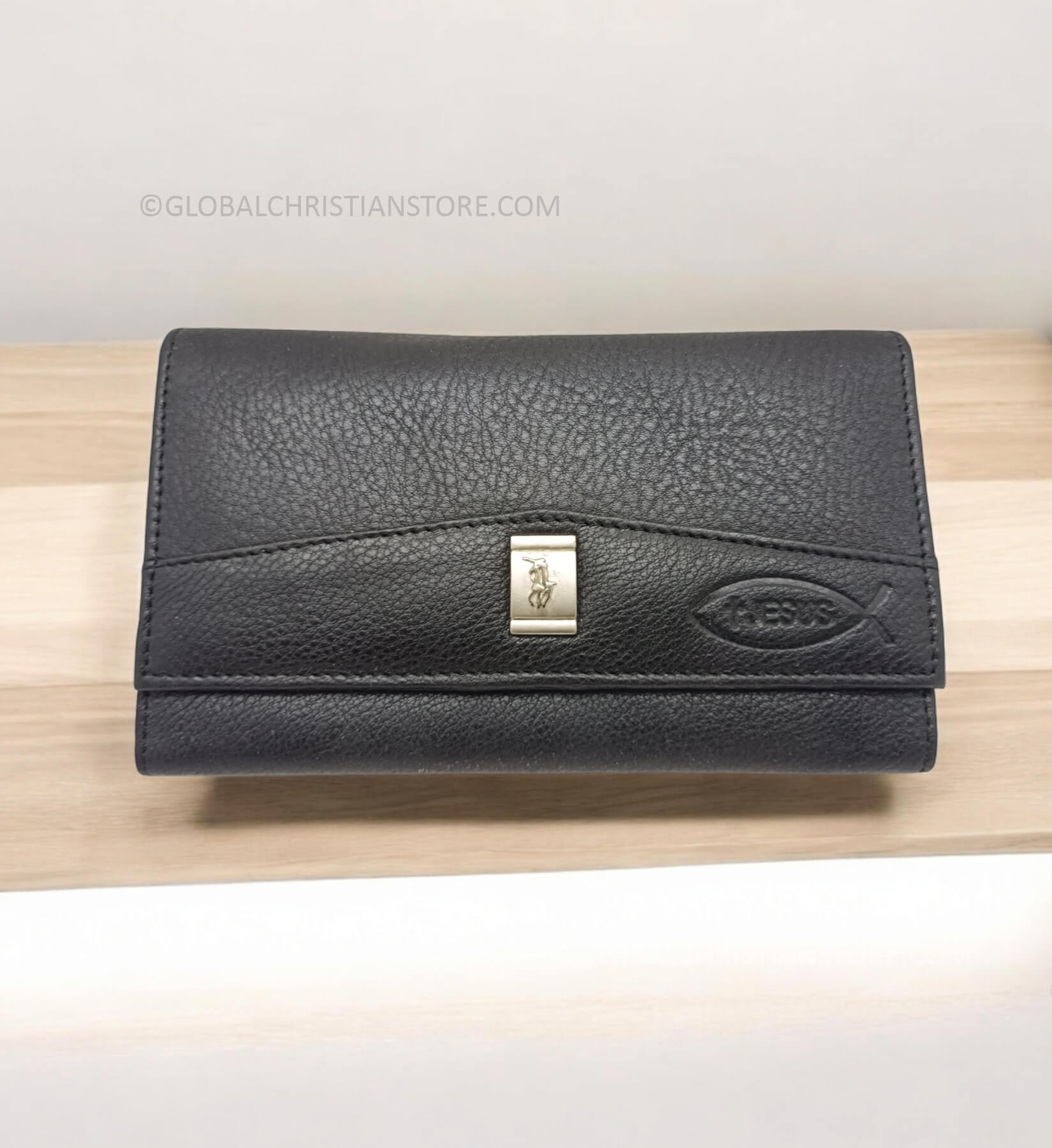 Jesus written Ladies wallet with Multiple seperation inside Jesus written Ladies wallet with Multiple seperation inside