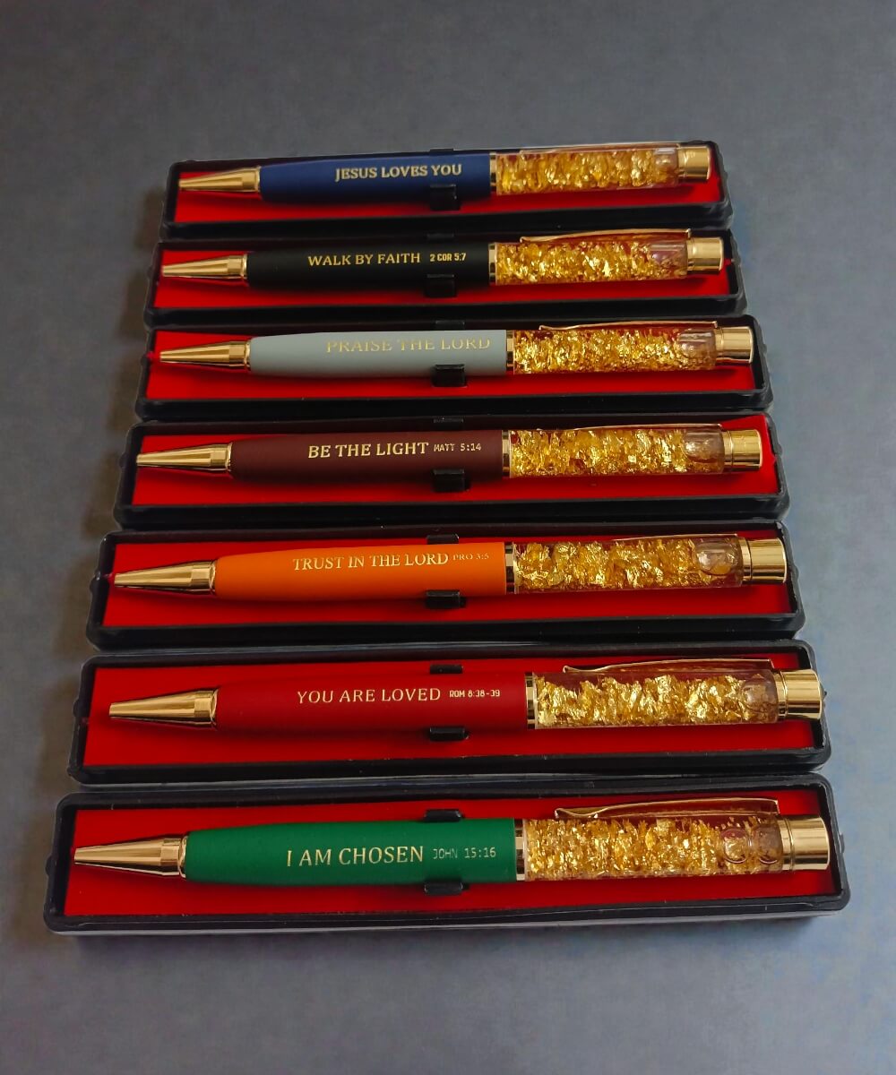 Gold Glitter Pen