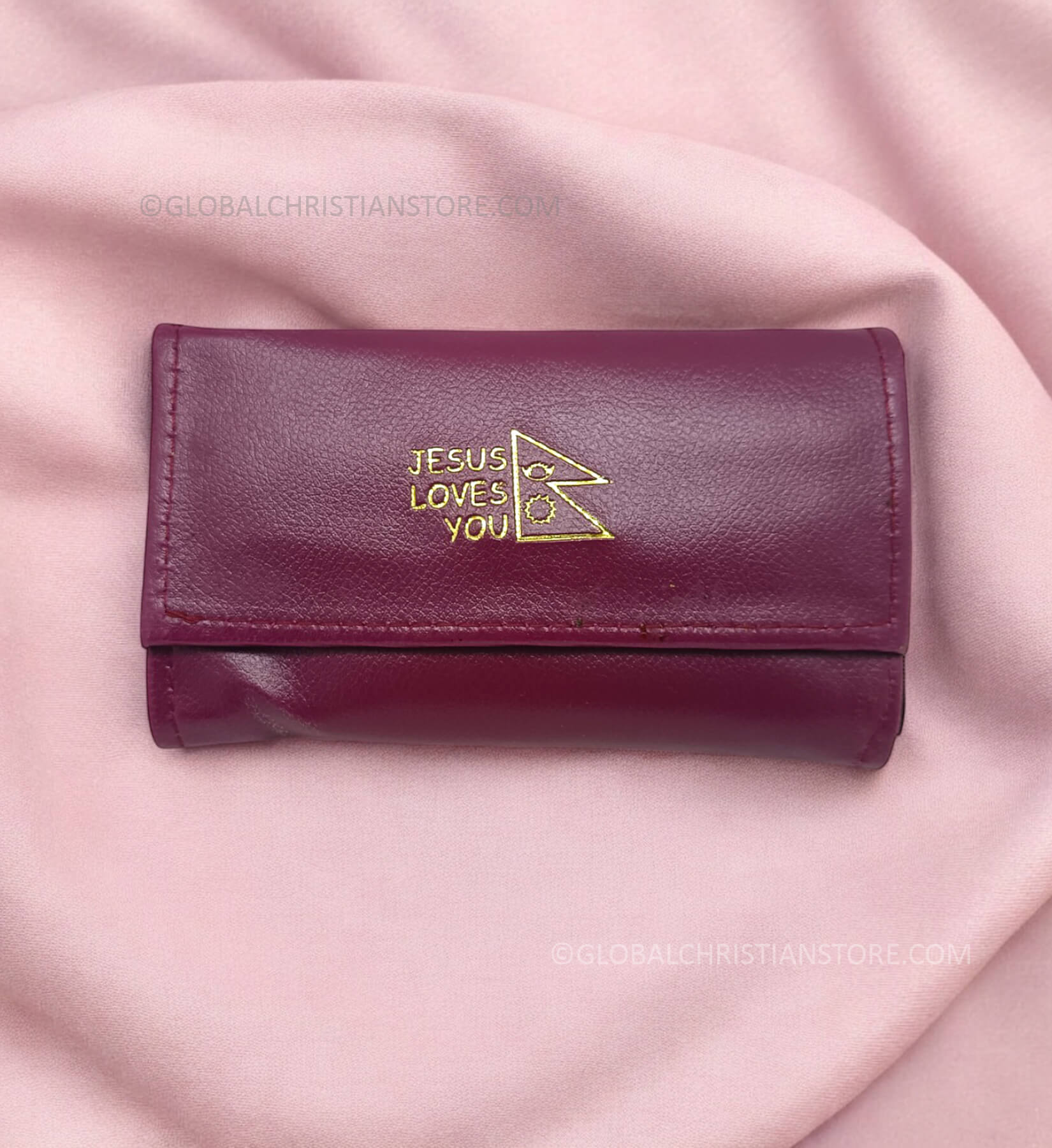 Purple wallet with Bible verse for Women Purple wallet with Bible verse for Women