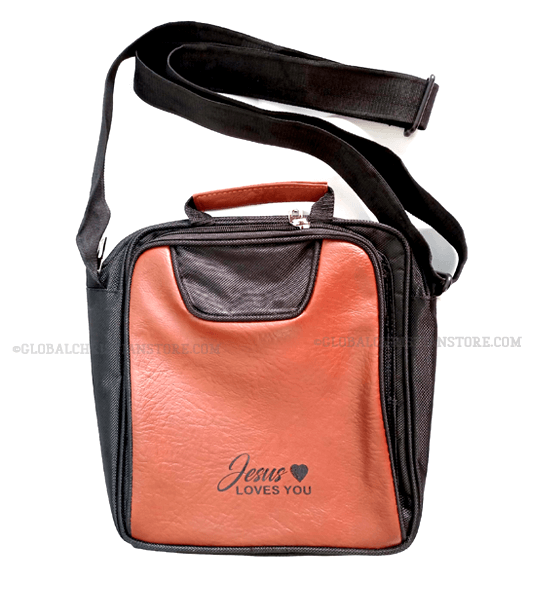 Sling Bible Bag Brown Color Sling Bible Bag Brown Color