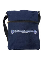Be Strong And Courageous Jean Sling Bag With Bible Verse