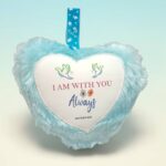 I am With You Always Small Cushion Gift With Bible Verse