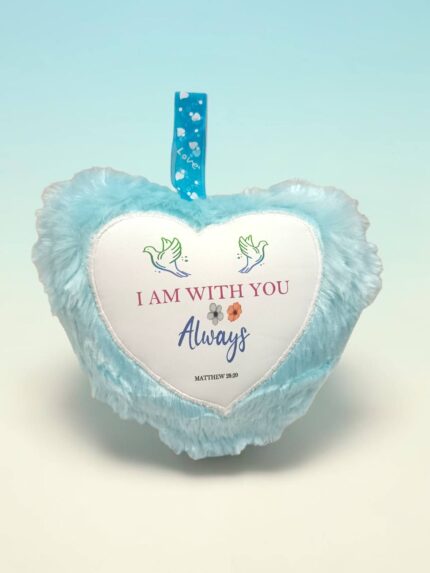 I am With You Always Small Cushion Gift With Bible Verse