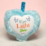 Let Your Light Shine Small Cushion Gift With Bible Verse