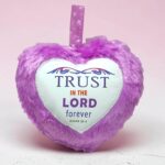 Trust In The Lord Forever Small Cushion Gift With Bible Verse