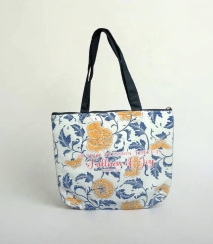 Bag And Purse Combo With Bible Verse In Your Presence There Is Fullness Of Joy