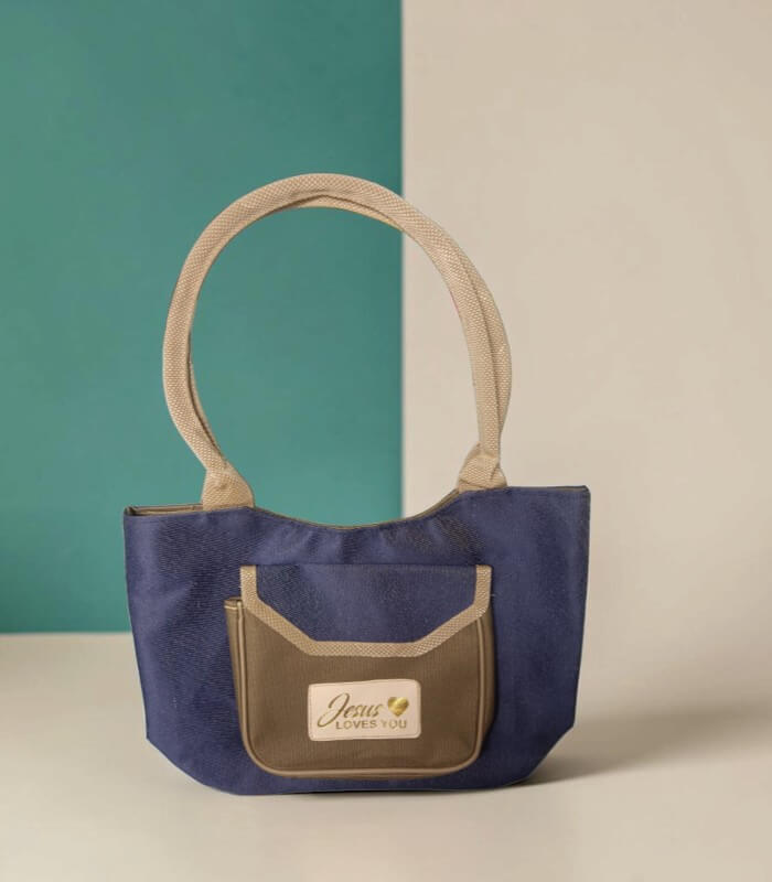 Christian Girls Handbag With Bible Verse Jesus Loves You Christian Girls Handbag With Bible Verse Jesus Loves You