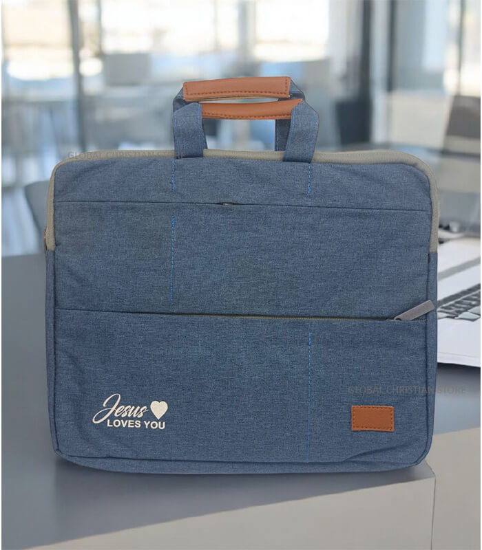 Christian Laptop Bag With Bible Verse Christian Laptop Bag With Bible Verse