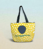 Christian Yellow Bag And Purse Combo With Bible Verse Blessed Is The Man Who Trusts In Him