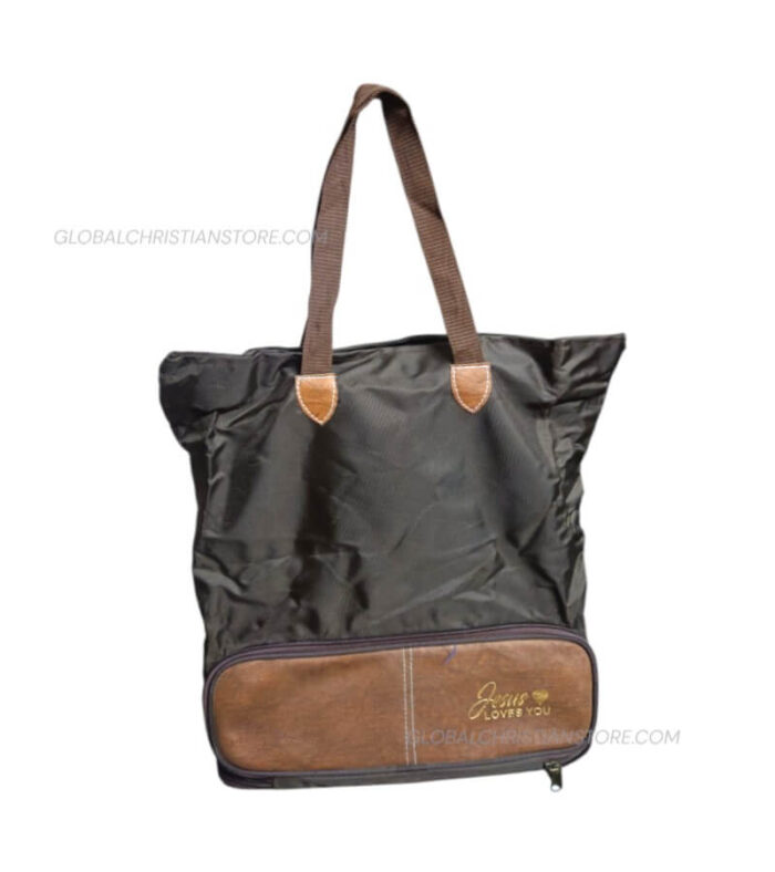 Christian Zipped Carrybag With Bible Verse - Image 2
