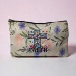 Cotton Purse With Bible Verse Faith