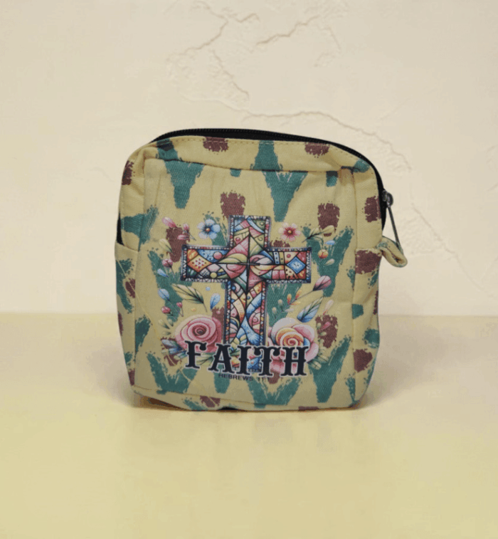 Faith Small Hand Purse With Bible Verse