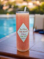 For I Know The Plans That I Have For You and He Has Made Everything Beautiful In Its Time Premium Tumbler With Bible Verse