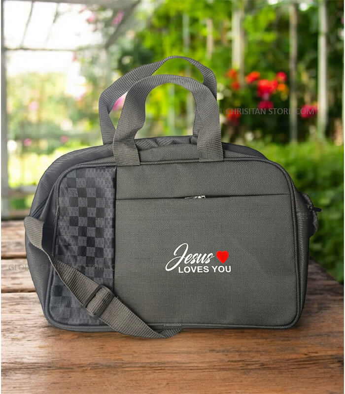 Gents Office Bag With Christian Bible Verse Gents Office Bag With Christian Bible Verse