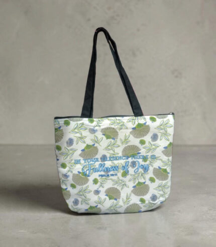 In Your Presence There Is Fullness Of Joy Christian Bag And Purse Combo With Bible Verse