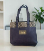 Jean Handbag With Bible Verse Jesus Loves You - Image 4