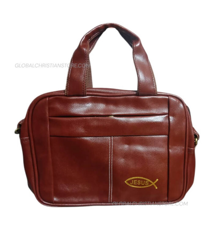Jesus Gents Bible bag or Office Bag With Bible Verse - Image 2