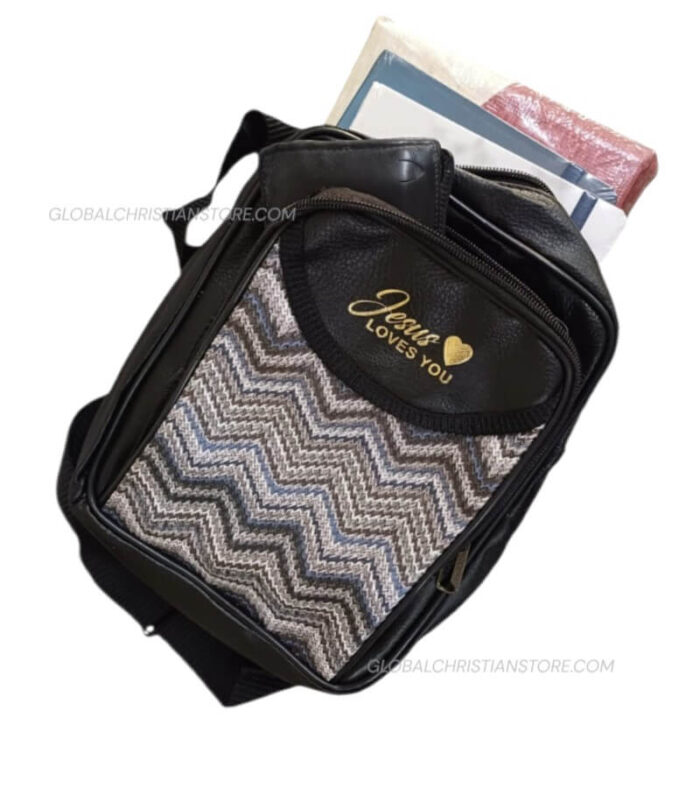 Jesus Loves You Gents Slingbag With Bible Verse - Image 4