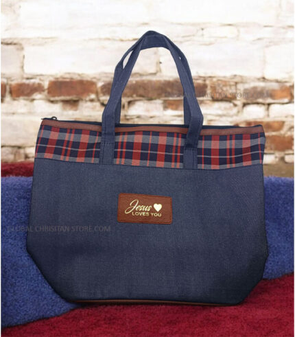 Jesus Loves You Handbag With Bible Verse