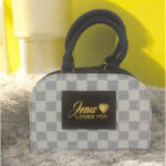 Ladies Handpurse With Bible Verse Jesus Loves You