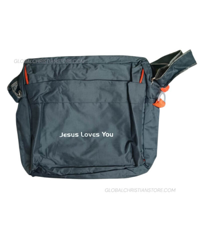 Ladies Slingbag With Bible Verse_Grey1 Slingbag With Bible Verse - Grey Color - Image 1