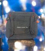 Slingbag With Bible Verse - Grey Color - Image 2