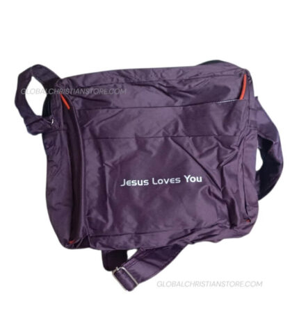 Slingbag With Bible Verse - Purple Color