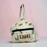 Make Heaven Crowded Small Cotton Handbag With Bible Verse