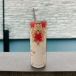 I Have Loved You With An Everlasting Love and I Have Drawn You With Unfailing Kindness Premium Tumbler With Bible Verse - Image 3