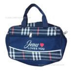 Small Handle Bag With Bible Verse Jesus Loves You
