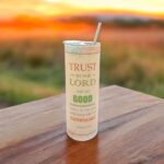 He Shall Bring Forth Your Righteous As The Light And Your Justice As The Noonday and Trust In The Lord And Do Good Dwell In The Land And Feed On His Faithfullness Premium Tumbler With Bible Verse - Image 2
