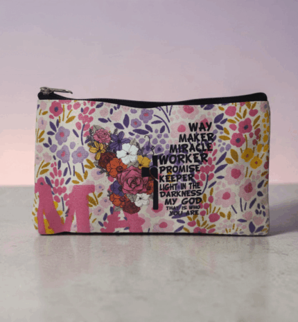 Way Maker Miracle Worker Promise Keeper Light In The Darkness My God That Is Who You Are Christian Cotton Purse With Bible Verse
